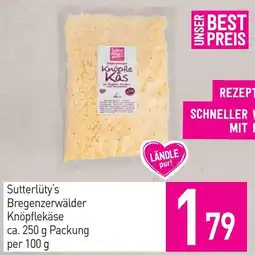 Sutterlüty Sutterlüty's Bregenzerwälder Knöpflekäse Angebot