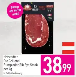 Sutterlüty Hofstädter Die Grillerei Rump oder Rib Eye Steak Angebot