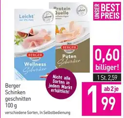 Sutterlüty Berger Schinken geschnitten Angebot