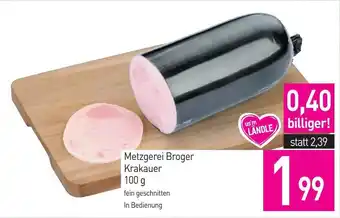 Sutterlüty Metzgerei Broger Krakauer Angebot