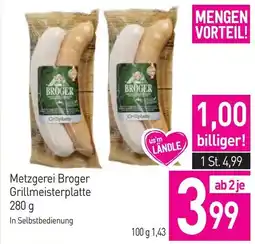 Sutterlüty Metzgerei Broger Grillmeisterplatte Angebot