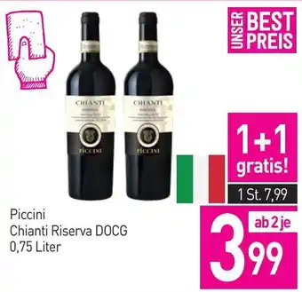 Sutterlüty Piccini Chianti Riserva DOCG Angebot