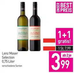 Sutterlüty Lenz Moser Selection Angebot