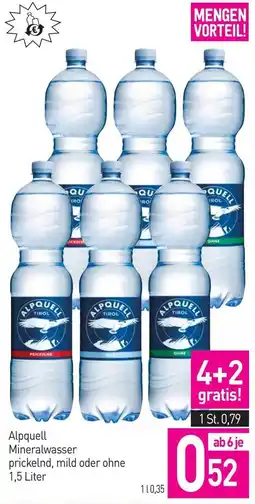 Sutterlüty Alpquell Mineralwasser Angebot