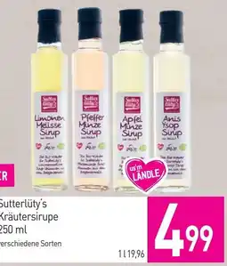 Sutterlüty Sutterlüty's Kräutersirupe Angebot