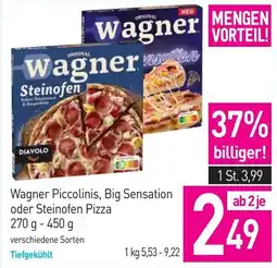 Sutterlüty Wagner Piccolinis, Big Sensation oder Steinofen Pizza Angebot