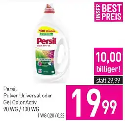 Sutterlüty Persil Pulver Universal oder Gel Color Activ Angebot