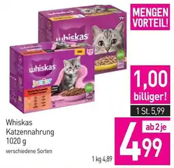Sutterlüty Whiskas Katzennahrung Angebot