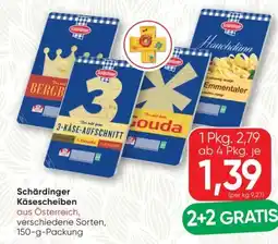 SPAR Gourmet Schärdinger Käsescheiben Angebot