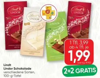 SPAR Gourmet Lindt Lindor Tafel Angebot