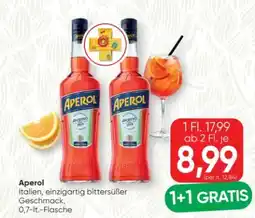 SPAR Gourmet Aperol Aperitivo Angebot
