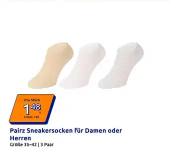 Action Pairz Sneakersocken für Damen oder Herren Angebot