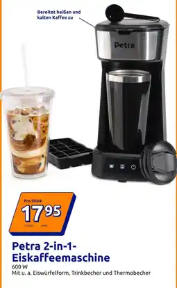 Action Petra 2-in-1-Eiskaffeeemaschine Angebot