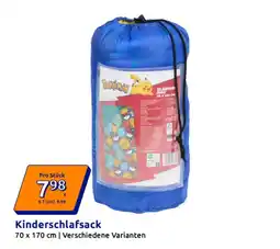 Action Kinderschlafsack Pokémon Angebot