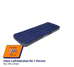 Action Intex Luftmatratze für 1 Person Angebot