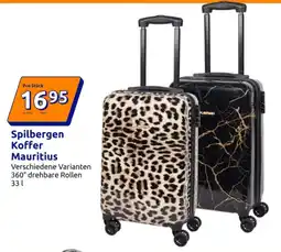 Action Spilbergen Koffer Mauritius Angebot