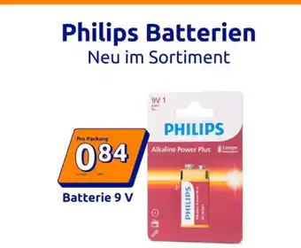 Action Philips Batterien Angebot