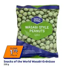 Action Snacks of the World Wasabi-Erdnüsse Angebot
