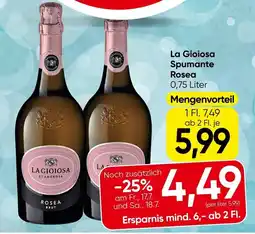 Eurospar La Gioiosa Spumante Rosea Angebot