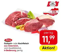 Eurospar TANN Gulasch- oder Kochfleisch Angebot