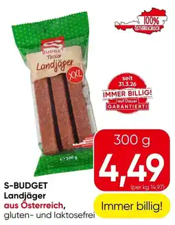 Eurospar S-Budget Landjäger Angebot