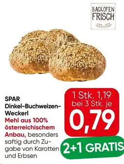 Eurospar SPAR Dinkel-Buchweizen-Weckerl Angebot