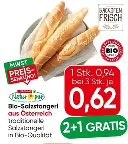 Eurospar Bio-Salzstangerl aus Österreich Angebot