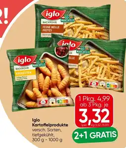 Eurospar Iglo Kartoffelprodukte Angebot