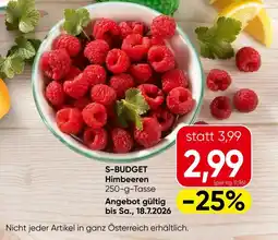 Eurospar S Budget Himbeeren Angebot