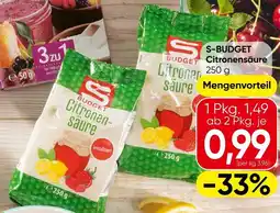Eurospar S Budget Citronensäure Angebot