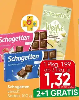Eurospar Schogetten versch. Sorten Angebot