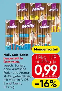 Eurospar Molly Soft-Sticks Angebot