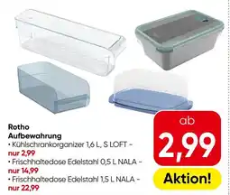 Eurospar Rotho Aufbewahrung Angebot