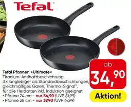 Eurospar Tefal Pfannen »Ultimate« Angebot