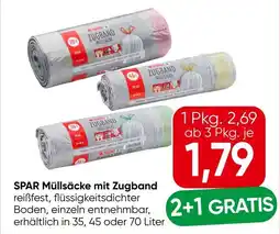 Eurospar SPAR Müllsäcke mit Zugband Angebot