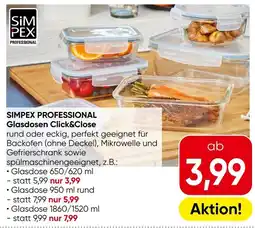 Eurospar SIMPEX PROFESSIONAL Glasdosen Click&Close Angebot