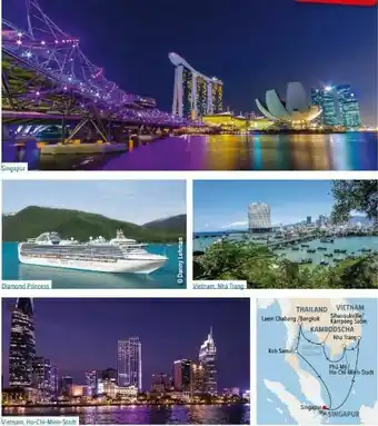 Lidl Reisen Singapur-Südostasien Kreuzfahrt Angebot