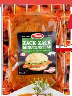 Eurospar Tann Zack-Zack Minutensteak Angebot