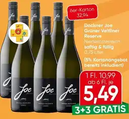 Eurospar Josef Dockner Joe Grüner Veltliner Reserve Angebot