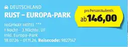 Hofer Deutschland rust-europa-park Angebot