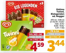 Billa Eskimo Twinni, Eislegenden od. Nogger Angebot