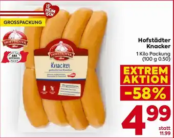 Billa Hofstädter Knacker Angebot