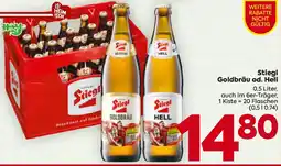 Billa Stiegl Goldbräu od. Hell Angebot