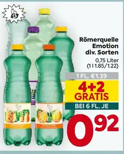 Billa Römerquelle Emotion Angebot