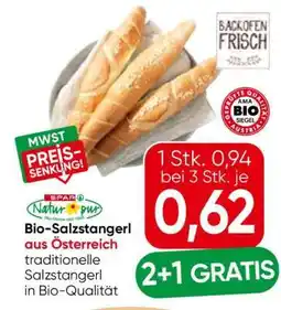 Eurospar Bio-Salzstangerl Angebot