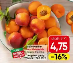 Eurospar süße Marillen Angebot