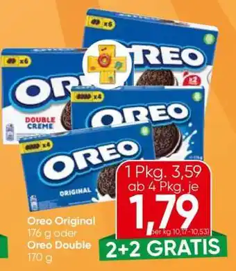 Eurospar Oreo Original oder Oreo Double Angebot