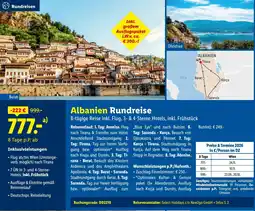 Lidl Reisen Albanien Rundreise Angebot