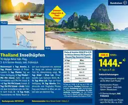 Lidl Reisen Thailand Inselhüpfen Angebot