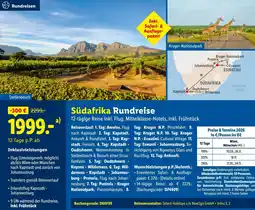 Lidl Reisen Südafrika Rundreise Angebot